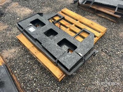 2025 Kit Containers QT-45-FF-42 42 in Skid Steer Forks (Unused)