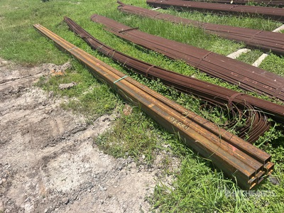 Quantity of (9) 2025 Kit Containers Steel 2.5 In Square Tubing
