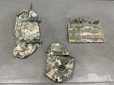 (78) M4 Three Mag Pouches, (87) Waist Packs & Assorted Items