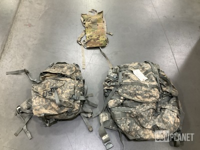 (35) Hydration System Carriers, (7) Rifleman Sets & Assorted Items