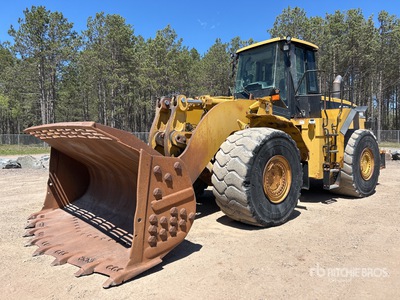 2005 Cat 980G Series II Chargeuse sur pneus