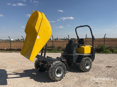 2018 Wacker Neuson 4001 3 ton 4x4 Swivel Tombereau
