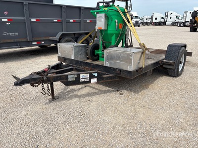 2017 Nation Tank & Trailer 12 ft S/A Tilt Deck Trailer