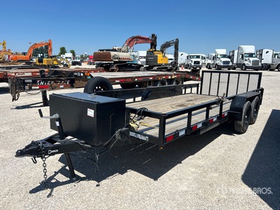 2024 Gorilla Trailers D618D 18 ft T/A Nutsaanhangwagen