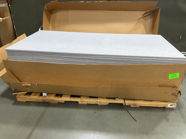 (26) 4' x 8' x 1" Alphasorb Medium Gray Fabric Wrapped Acoustic Wall Panels