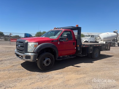 2014 Ford F-550 XL 4x4 Flatbed Truck