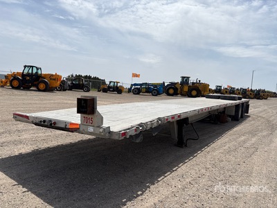 53 ft Quad/A Flatbed Trailer