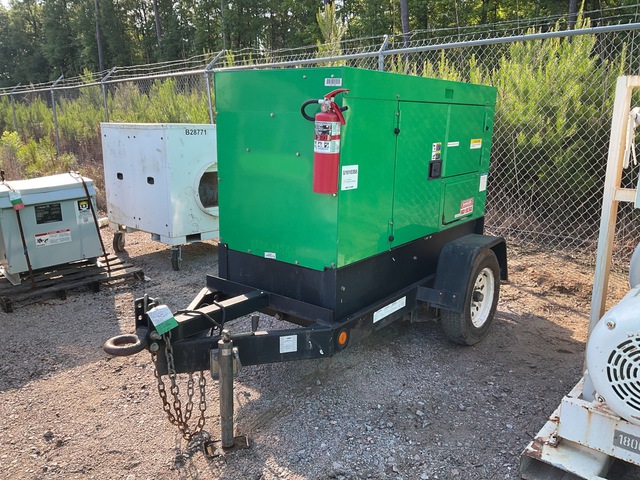 2018 Multiquip DCA-25SSIU4F 20 kW Mobile Generator Set 2018 Multiquip DCA-25SSIU4F 20 kW Mobile Generator Set