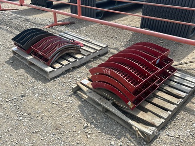 Quantity of (10) Round Bar Wklęsły kombajn