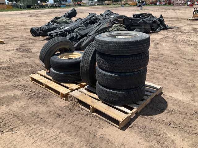 (8) Assorted Tires w/Wheels