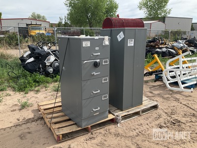 (2) Mosler Filing Cabinet Safes