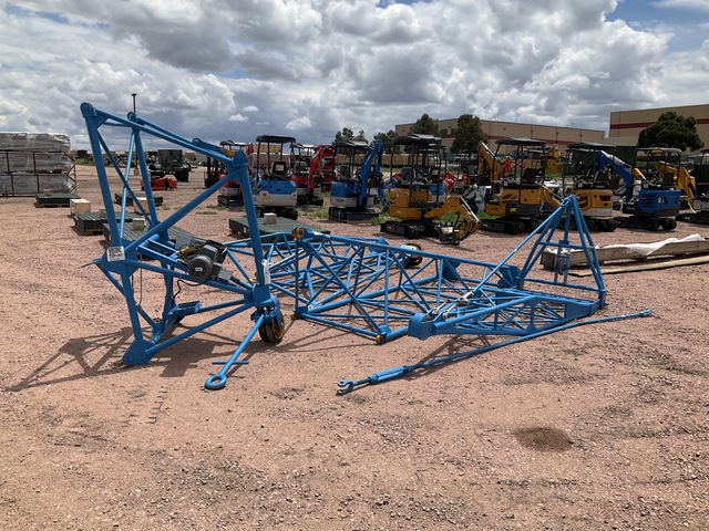 Columbia Winch & Hoist HG5600-1A17-L-02 Portable Hoist Crane Columbia Winch & Hoist HG5600-1A17-L-02 Portable Hoist Crane