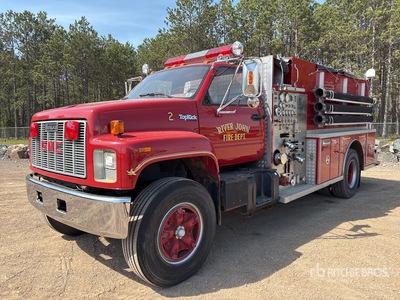 1991 GMC Topkick 4x2 Fire Truck