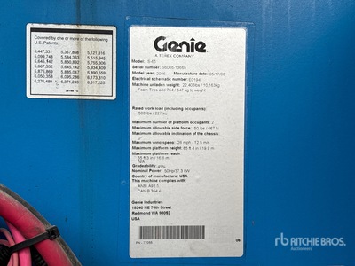 2006 Genie S-65 Nacelle téléscopique
