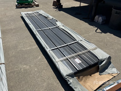 2026 SKLP SKL100 Sheets of 9 ft 10 in x 3 ft 7 in Galvalume Steel Siding Roofing (Unused)