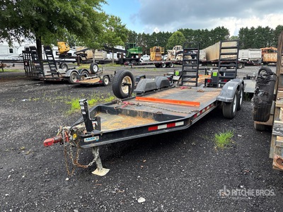 2019 MMDI 614SLTD 14 ft T/A Equipment Trailer