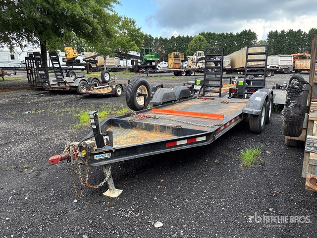 2020 MMDI 614SLTD 14 ft T/A Equipment Trailer