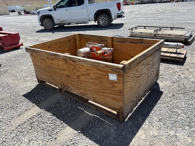 Quantity of (1) Crates of Bettis Actuators & Controls Pneumatic Valve Actuator Package w/ Pressure Matic Controls