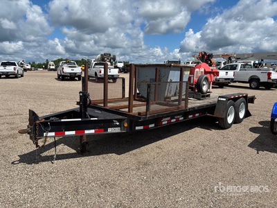 2015 Towmaster T-14DD 20 ft T/A Self dumping hopper, cement mixer トレーラー