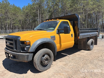 2010 Ford F-550 4x4 Dump Truck