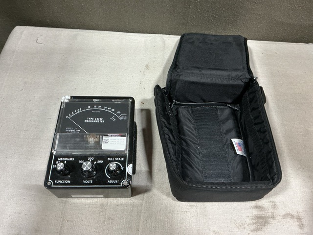 (4) Barfield 2471F Megohmmeters