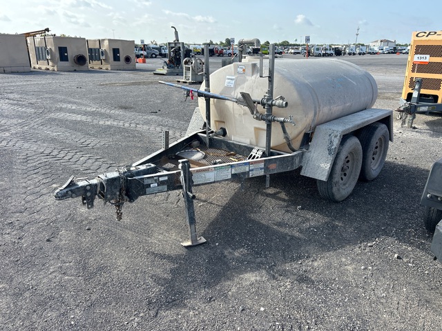 2020 Wylie & Son EXP-500L-S 450 gal T/A Water Tank Trailer