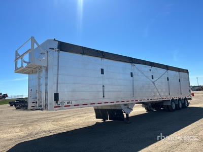 2014 Titan 53 ft x 102 in Tri/A Moving Floor Open-Top Chip Trailer
