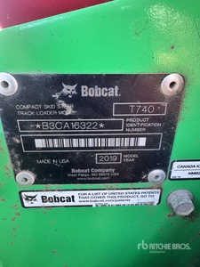 2019 Bobcat T740 Compacte Schranklader