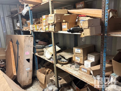 Quantity of Parts with 1999 40 ft Standard Storage Container