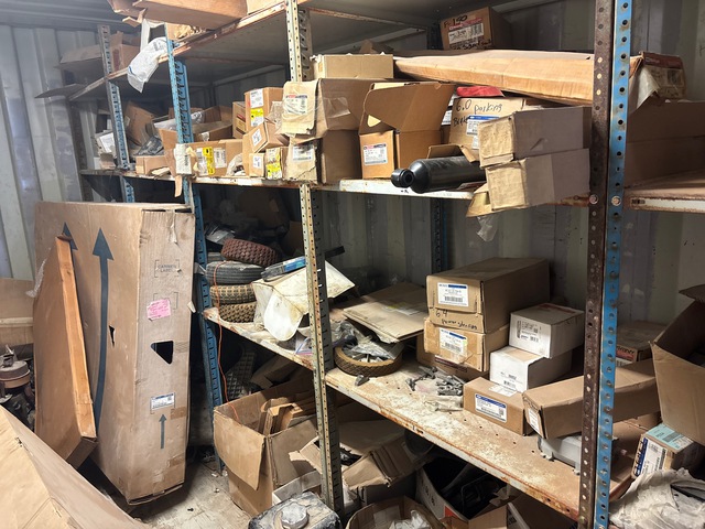 Quantity of Parts with 1999 40 ft Standard Storage Container