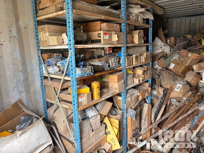 Quantity of Parts with 1985 20 ft Standard Storage Container