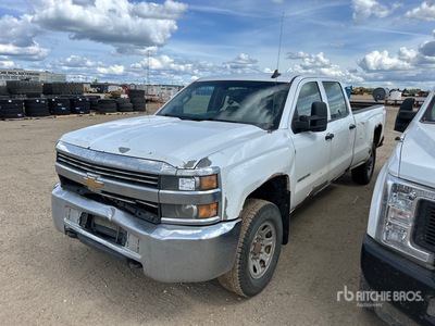 2015 Chevrolet 3500HD 4x4 Crew Cab Pickup (Inoperable)