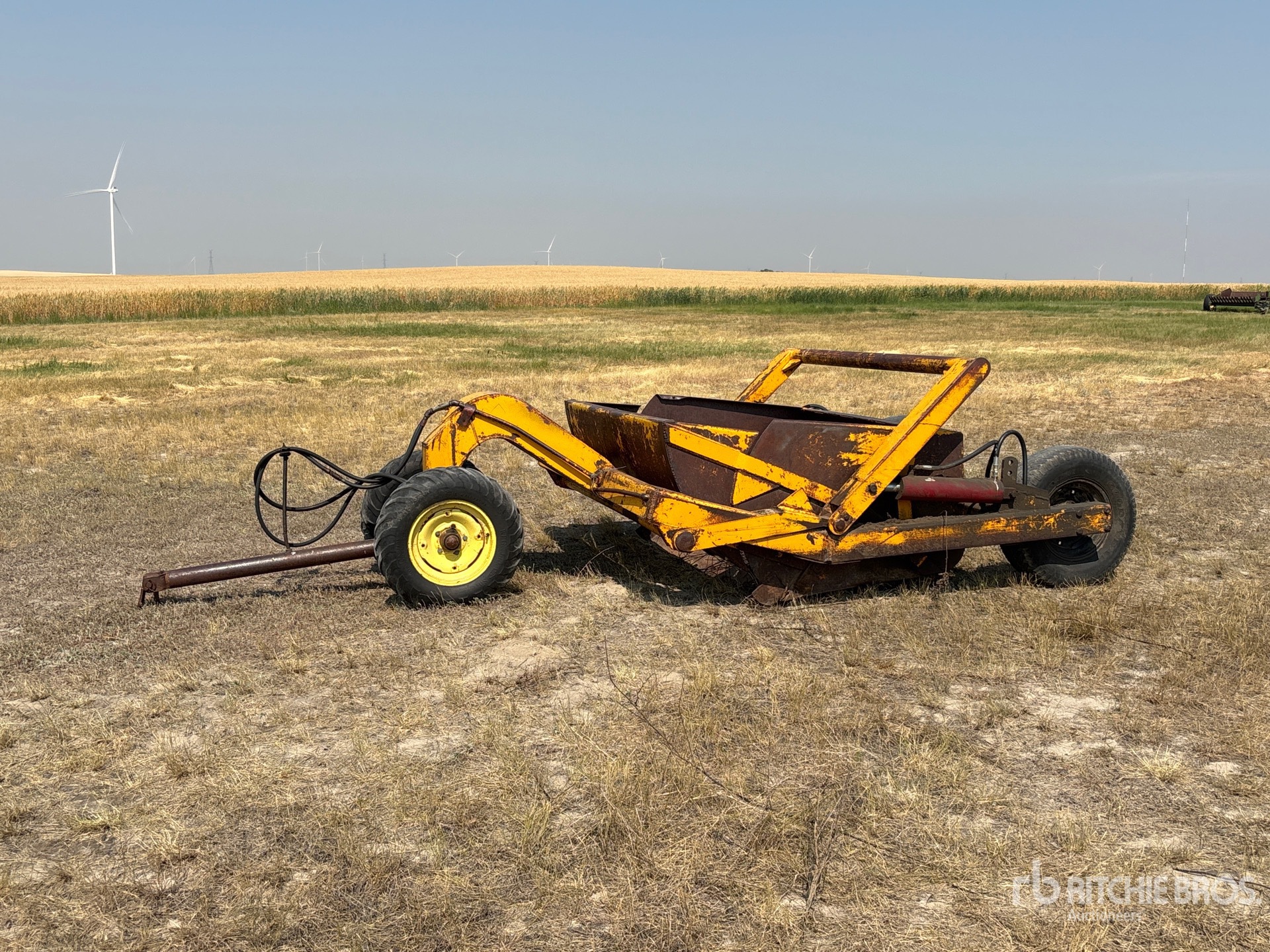 Buchli Enterprises Inc. B300 4 Tire Hydraulic Pull Scraper