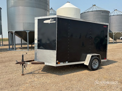 Flaman 12 ft S/A Enclosed Trailer
