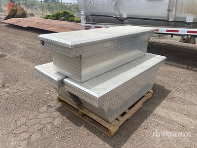 Quantity of (3) Tool Boxes قطع غيار الشاحنات