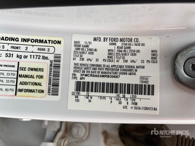 2021 Ford Bronco AWD SUV