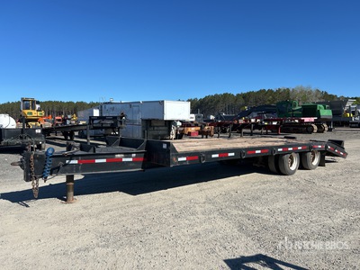 1990 Eager Beaver 24 ft T/A Equipment Trailer