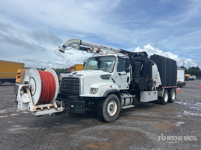 Super Products Camel 1200 on 2015 Freightliner 114SD 6x4 Vacuum Excavator Truck