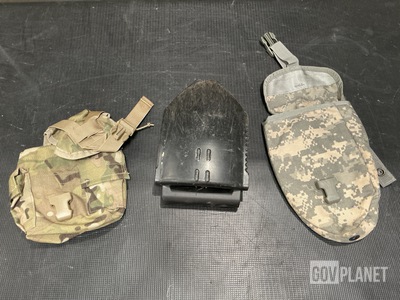 (177) Canteens, (49) Entrenching Tools, (142) Tool Carriers & Assorted Items