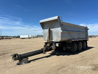 2023 Langfab 20 ft Tri/A Pup Dump Trailer