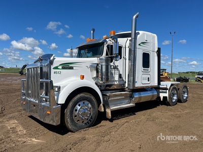2018 Kenworth W900 6x4 Ciągnik siodłowy T/A z kabiną sypialną