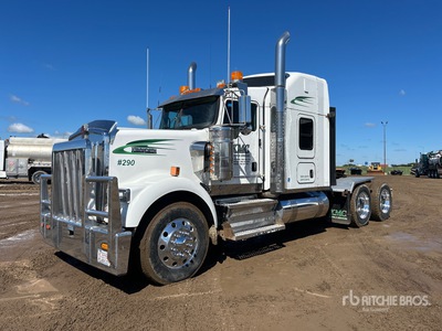 2018 Kenworth W900 6x4 Ciągnik siodłowy T/A z kabiną sypialną