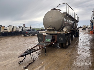 2011 Heil 8500 gal Quad/A Drawbar Tanker Trailer