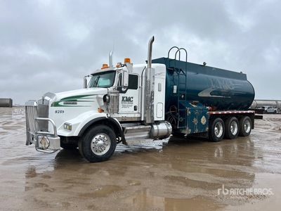 2012 Kenworth T800 22710 L 8x6 Sleeper Tanker Truck