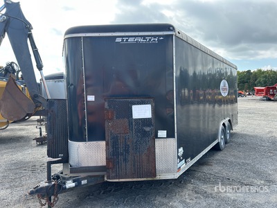 2012 Stealth Liberty 20 ft T/A Enclosed Trailer