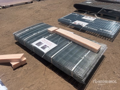 Quantity of (50) 36 in x 72 in Galvanized Garden Mesh Steel