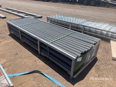 Quantity of (58) 3 in x 10 ft Grey UPVC Rigid Non-Metallic Conduit Materiale edile (Unused)