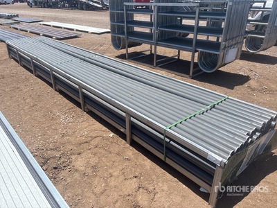 Quantity of (68) 2.48 in x 20 ft Grey UPVC Rigid Non-Metallic Conduit Materiale edile (Unused)