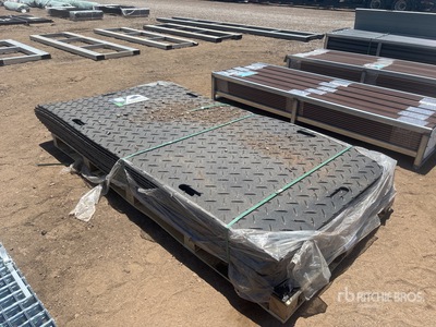 8 ft x 4 ft Ground Protection Road Mat ضوابط المرور المتنوعة