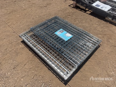 4 ft x 3.3 ft x 3 ft Collapsible Wire Mesh Container